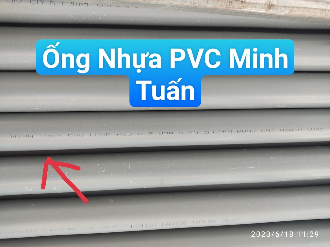 Ống nhựa uPVC / PVC Minh Tuấn
